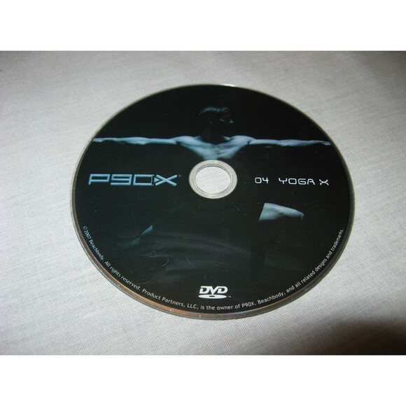 P90X Disc 04 Yoga X DVD REPLACEMENT DISC ONLY - Picture 1 of 2